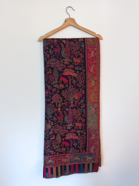 Bagh-e-Khayaal — Handwoven Pashmina Shawl